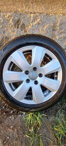 Alu kola audi/škoda atd 205/55 r16 5×112 - 2