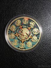 Stříbrná mince 2 oz "Dia de Muertos" 2017 rarita RRR - 2