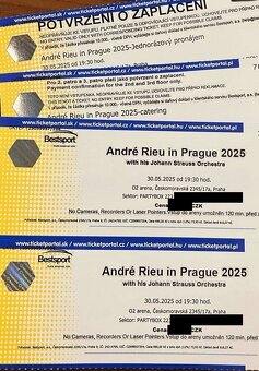 Nejlepší dostupné VIP vstupenky Anderé Rieu - 2