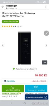 Nová mikrovlnka vestavěná - 2