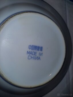 Čínský porcelán - talíř. - 2