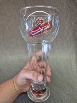 Pivní sklenice Gambrinus 0,5 l míč - 2