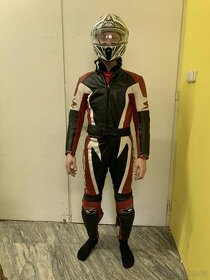 Moto kombinéza kožená - SPYKE slevněno - 2