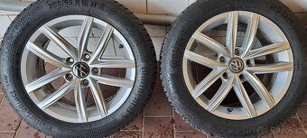 ALU kola VW s pneu 6,1-6,8mm Continental TS870 205/55 R16 - 2