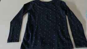 Dívčí trička vel. 134,140 a 146 s dlouhým rukávem - 2