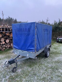 Přívěsný vozík s plachtou - 2