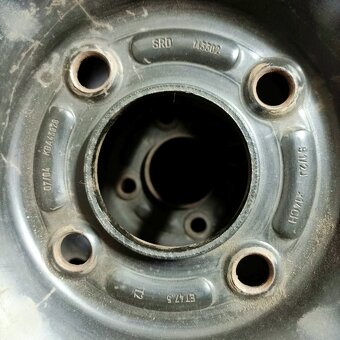 14" plechová kola – 4x108 – FORD  Disky: Plechové disky zna - 2