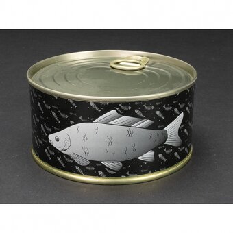 Opasek dárkový rybářský Kapr 4 cm - černý - 2