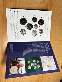 Sada pamětních mincí UK 2024 brilliant - 2