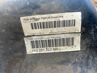 Nádrž Škoda Octavia 2 4x4 nafta - 2