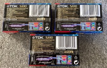 Magnetofonové kazety TDK SA 90 - 2