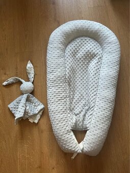 Hnízdečko, péřová zavinovačka, muchláček SOFIA made with lov - 2