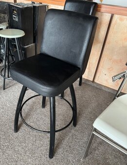 Prodám barové židle kožené - 2