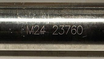 Závitník M24 do litiny - 2