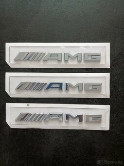 AMG nápis chromový - 2