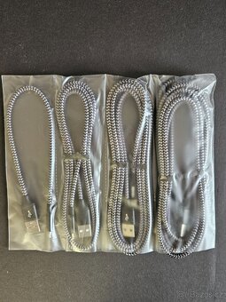 Apple iPhone iPad USB kabely Lightning - 2
