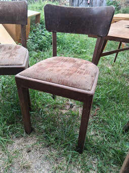 4ks starožitných židlý THONET - 2