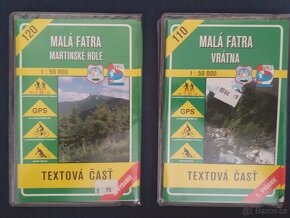 turistické mapy Malá Fatra - 2