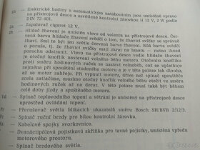 SCHEMATA ELEKTRICKÉHO. ZAP. OS. AUT. II., 1969 - 2