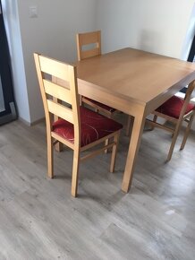 jídelní stůl a židle - 2