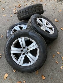 Prodám zimní sadu ALU + pneu audi /VW - 2