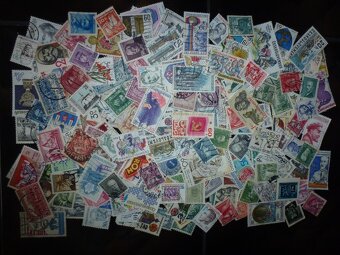 Poštovní známky z celého světa přes 5000 ks - 2