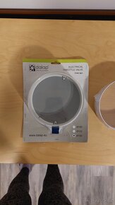 PVC elektrická zpětná klapka Ø 150 mm - 2