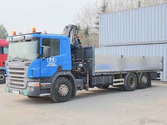 Scania P340, 6x2, HYDR. RUKA HIAB 122 B-1, NÁSTAVBA KOV VELI - 2