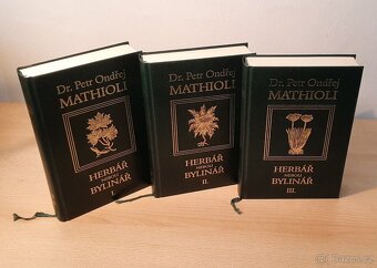Prodám knihy Herbář, neboli, Bylinář 1,2,3 2005 - 2