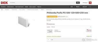 Prickovky porfix 125 - 2