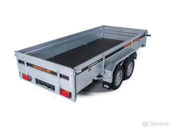 Nebržděný přívěsný vozík RESPO B150, 350x150 cm, 750 kg - 2