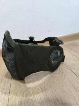 Airsoft kovová maska (mesh) – skoro nová - 2