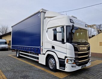 Scania P280 - valník s posuvnými plachtami - 19 palet - 2