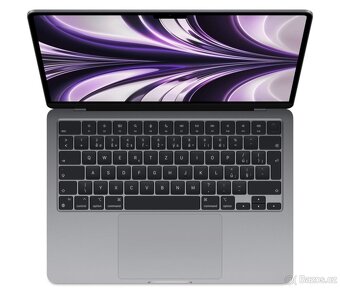 Macbook Air M2 24GB/512GB CZ, Space Gray - NOVÝ, záruka 2rok - 2