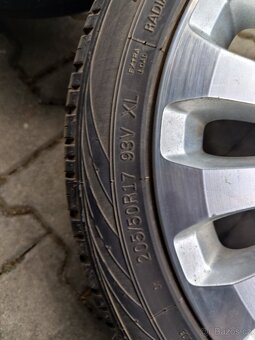 Prodám ALU kola 17" na Ford Focus - 2