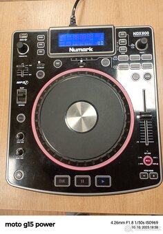DJ set, NUMARK NDX800 2x, Akiyama MX-2. - 2