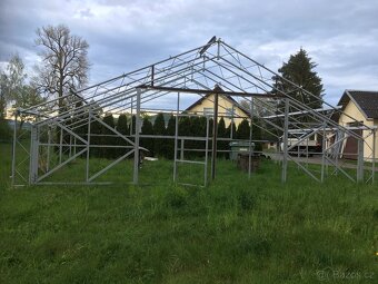 Montovaná ocelová hala 9x9m, výška 4m - 2