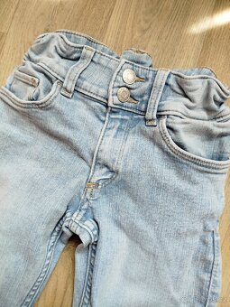 Džíny do zvonu, H&M, vel.140 - 2