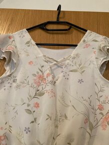 dívčí romantické letní šaty, společenské, vel. 38 - 2