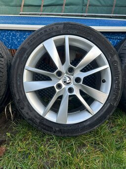 Škoda TRIUS 17" alu + Continental ContiSportContact 5 - 2