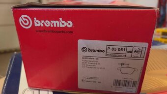 Brzdové destičky vw sharan 7m, transporter, alhambra, galaxy - 2