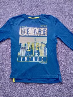 Tričko s přetíracími flitry YFK, 7-8 let - 2