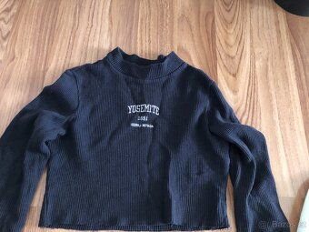 dívčí 2x halenka +mikina - 2