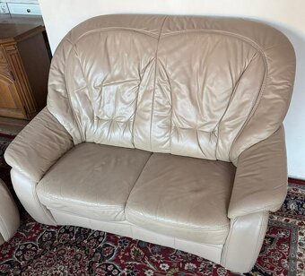 Kožená sedací souprava 2+2,5988 - 2