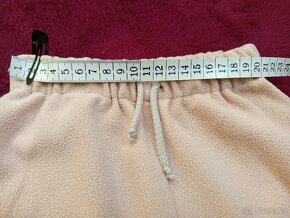 Fleecové tepláky, vel. 3-6 měs. - 2