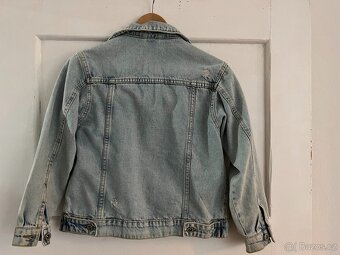 Dívčí džínová bunda RESERVED, vel. 140 - 2