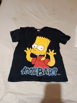 Chlapecká trika Bart, Scooby doo, mašinka Tomáš - 2