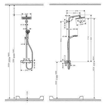 Sprchový systém Hansgrohe - 2