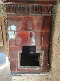 Stará kachlová kamna - 2