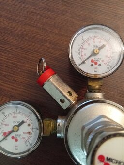 Redukční ventil na biogon, CO2 - 2